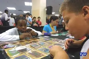 YuGiOh! TCG Players in Action